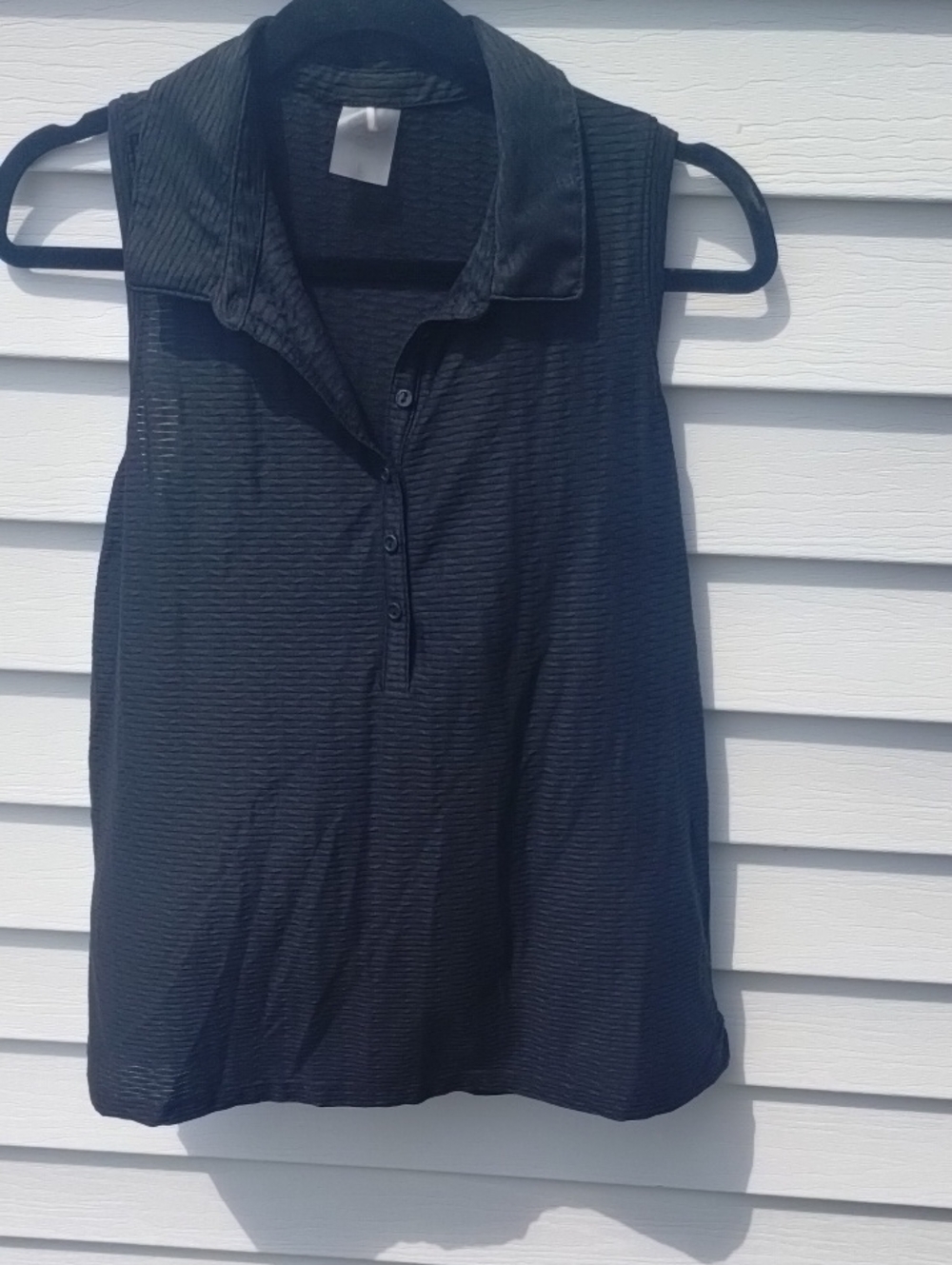 Calia Black Golf/Tennis Shirt